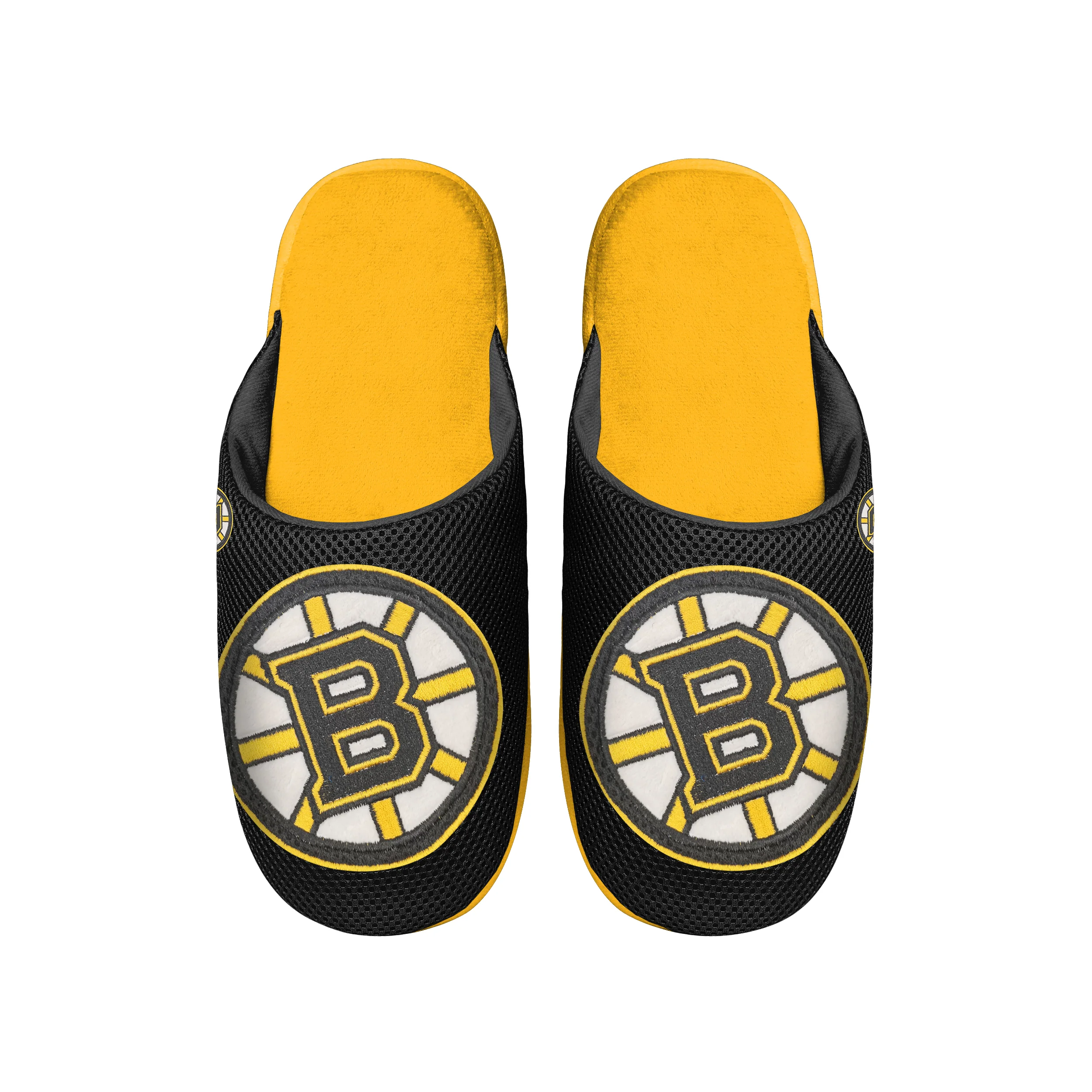 Boston Bruins Big Logo Mesh Slide Slippers