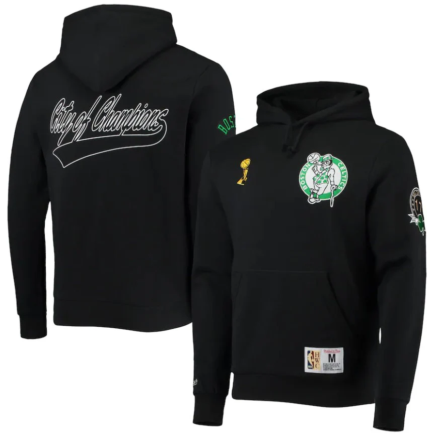 Boston Celtics Mitchell & Ness Champ City Hoodie