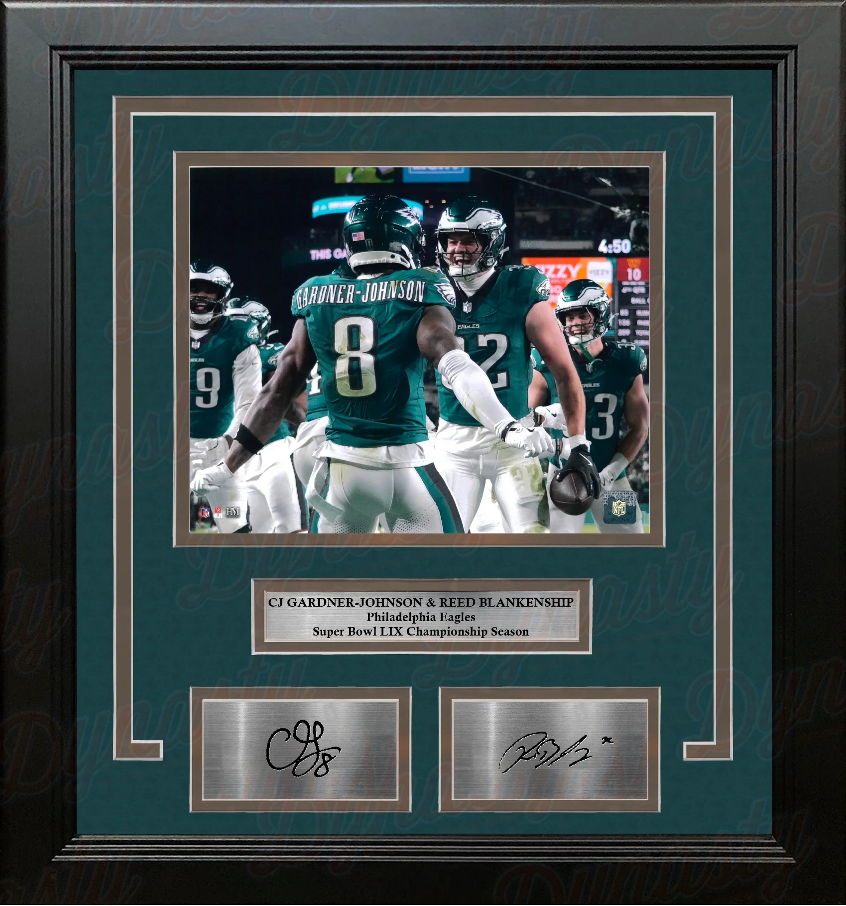 CJ Gardner-Johnson Reed Blankenship Philadelphia Eagles 16x20 Framed Photo with Engraved Autographs