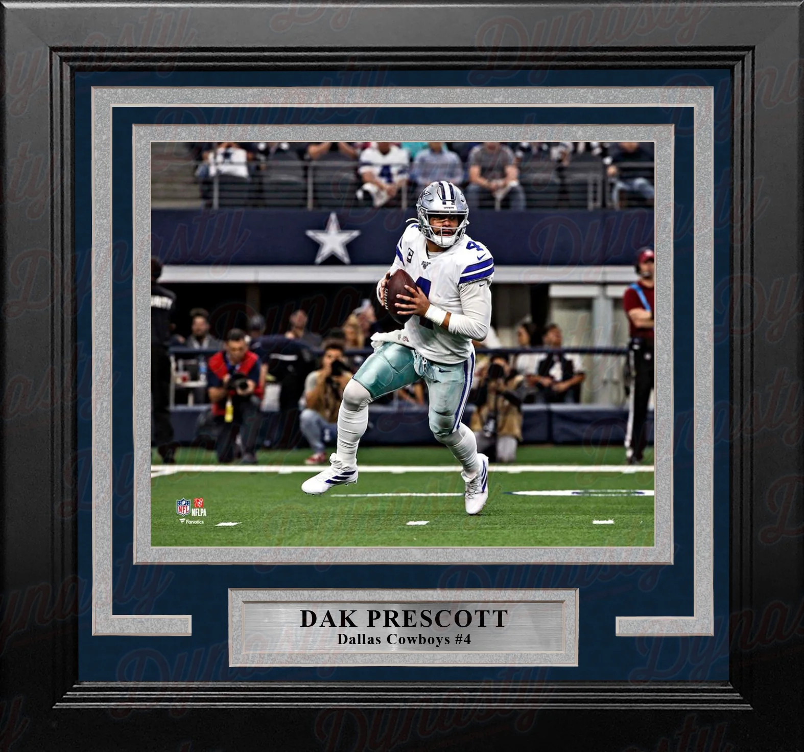 Dak Prescott in Action Dallas Cowboys 8" x 10" Framed Football Photo