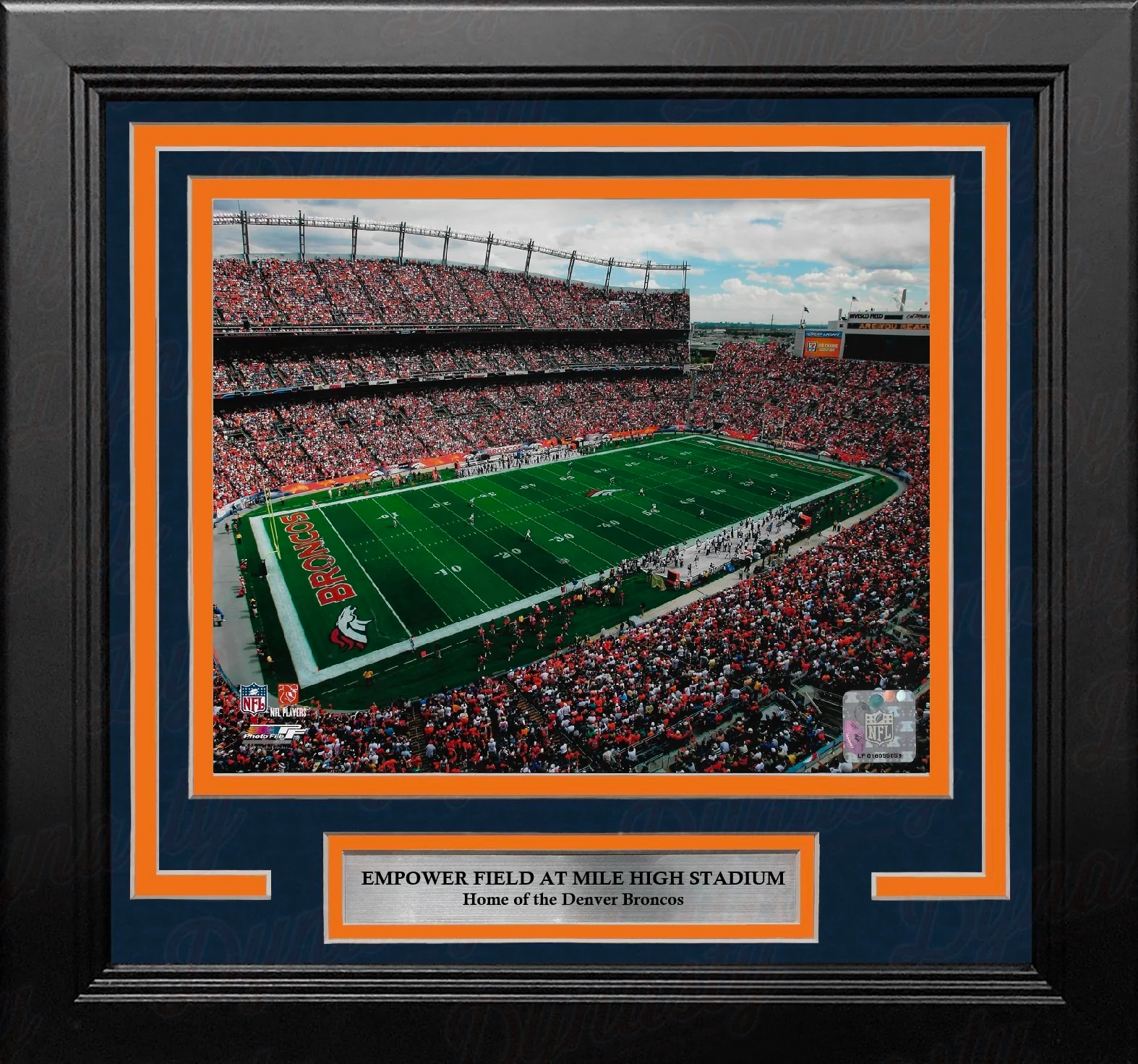 Denver Broncos Empower Field at Mile High Stadium 8" x 10" Framed Football Photo