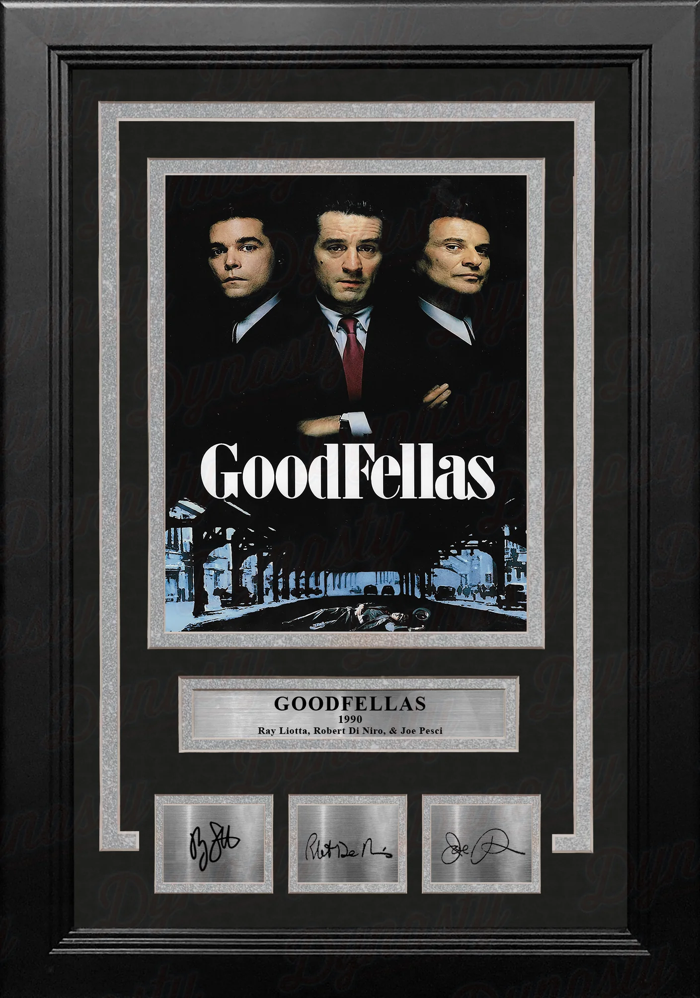 Goodfellas 8" x 10" Framed Photo with Engraved Autograph (Ray Liotta, Robert De Niro, Joe Pesci) - Image 2