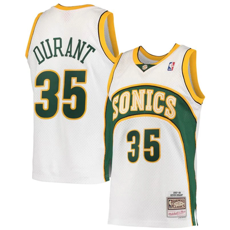 Kevin Durant Seattle SuperSonics Mitchell & Ness Hardwood Classics 2007-08 Swingman Jersey