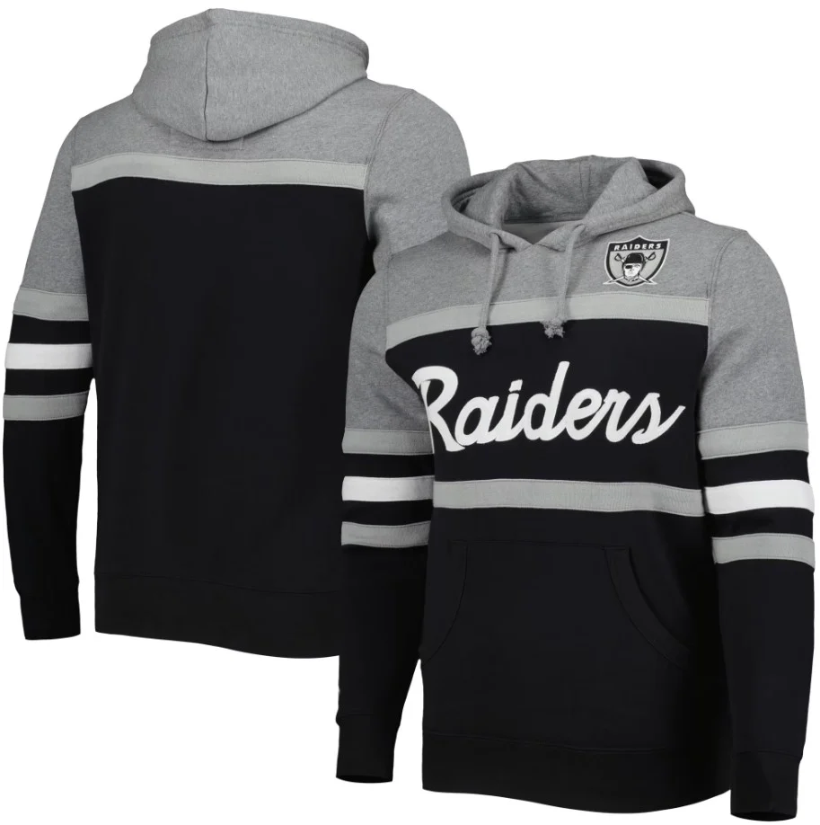Las Vegas Raiders Mitchell & Ness Head Coach Hoodie
