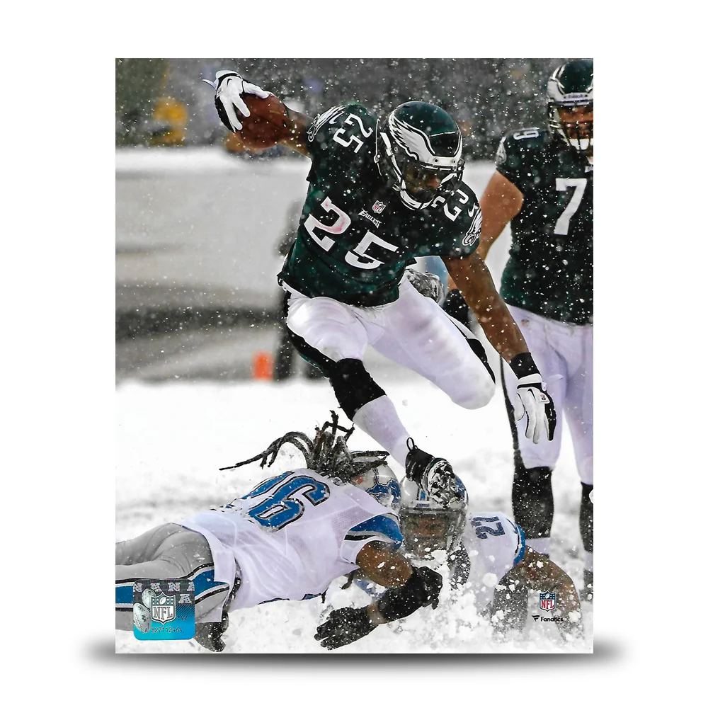 LeSean McCoy Snow Bowl Philadelphia Eagles Football Photo