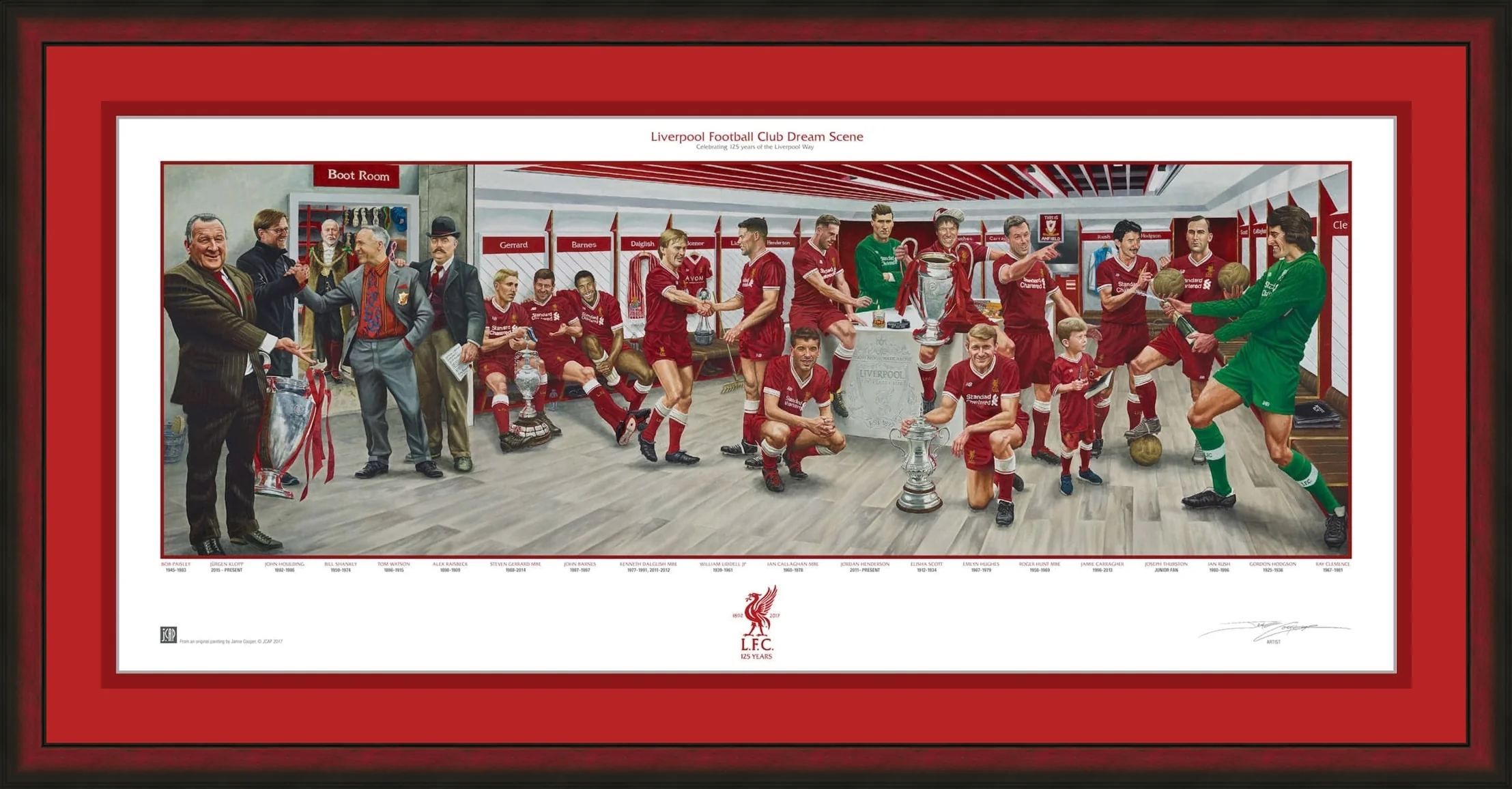 Liverpool FC Exclusive Dream Scene Lithograph Artwork Print by Artist Jamie Cooper - Image 5