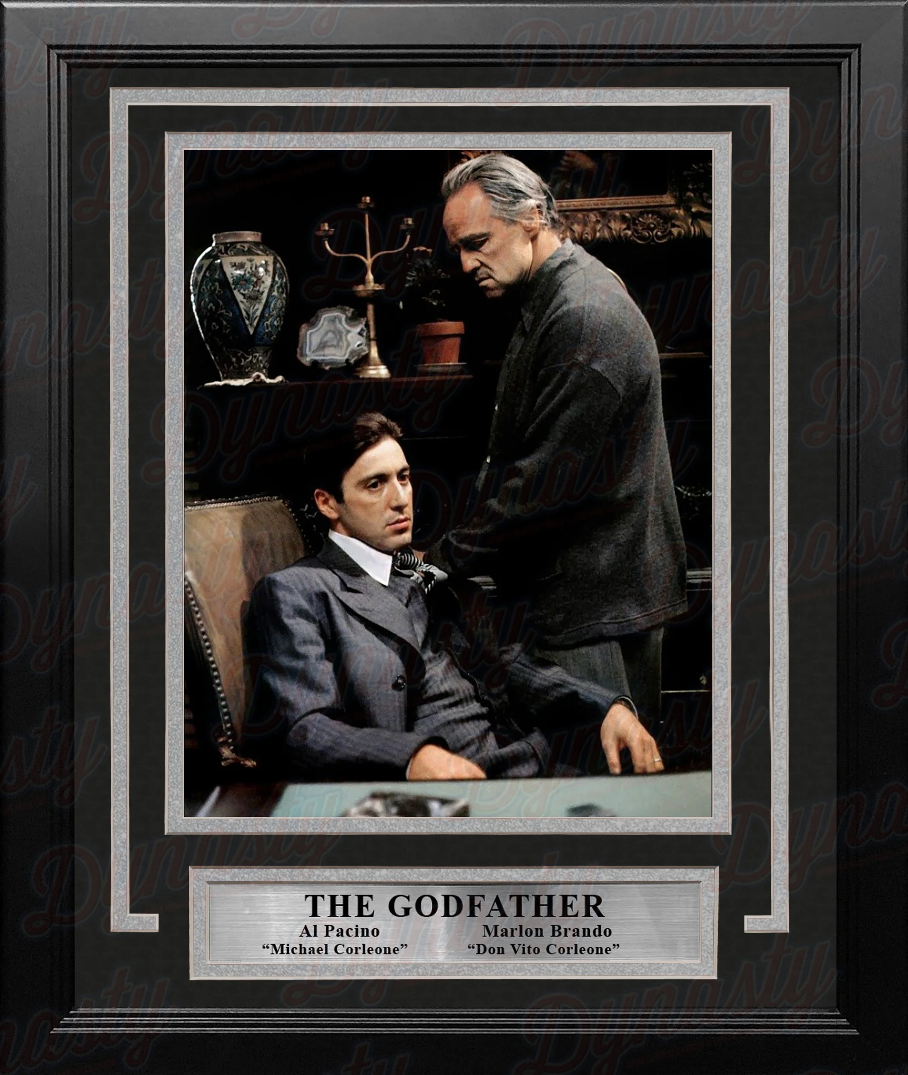 Marlon Brando & Al Pacino The Godfather 8" x 10" Framed Photo