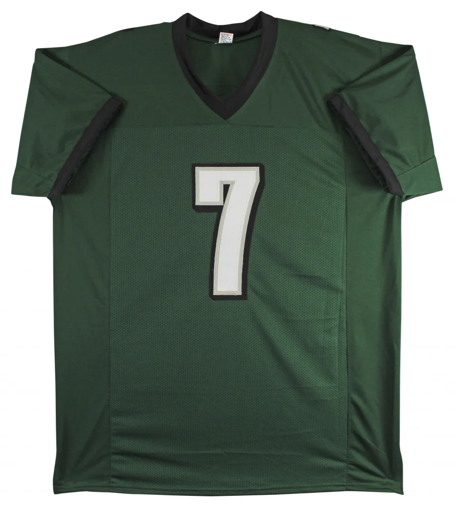 Michael Vick Philadelphia Eagles Autographed Green Jersey - Image 3