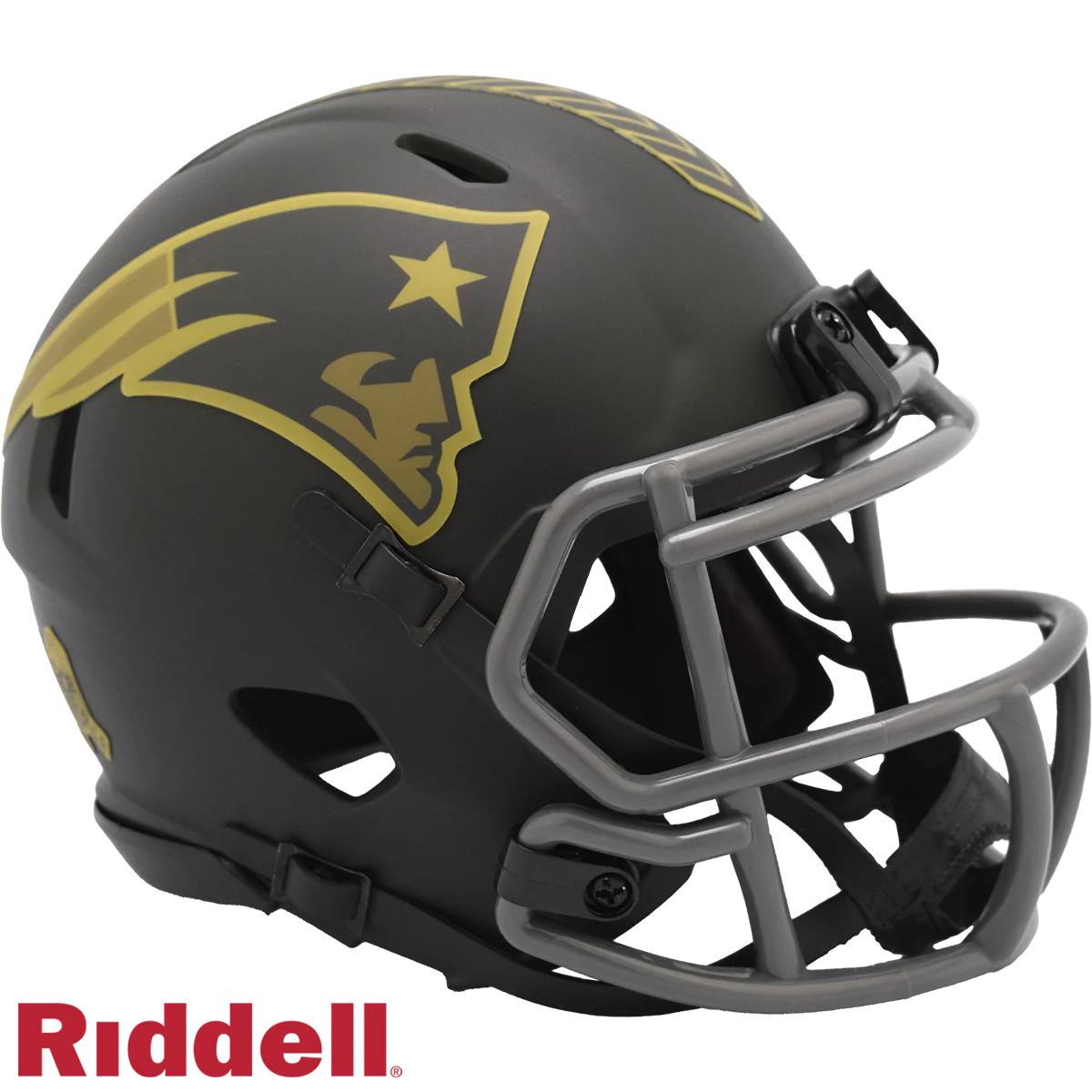 New England Patriots Riddell 2025 Salute to Service Speed Mini-Helmet
