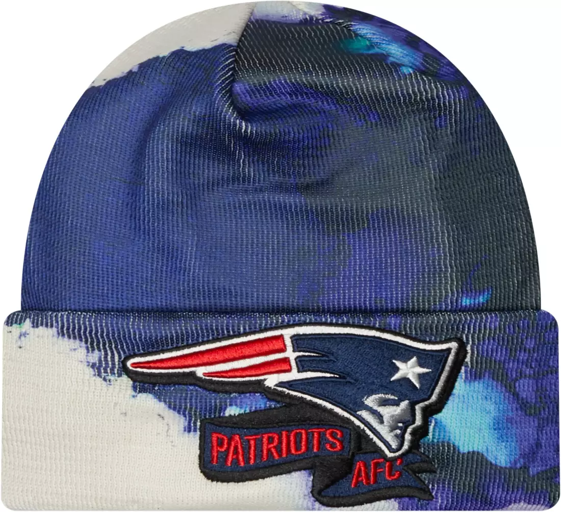 New England Patriots Sideline Ink New Era Winter Knit Hat