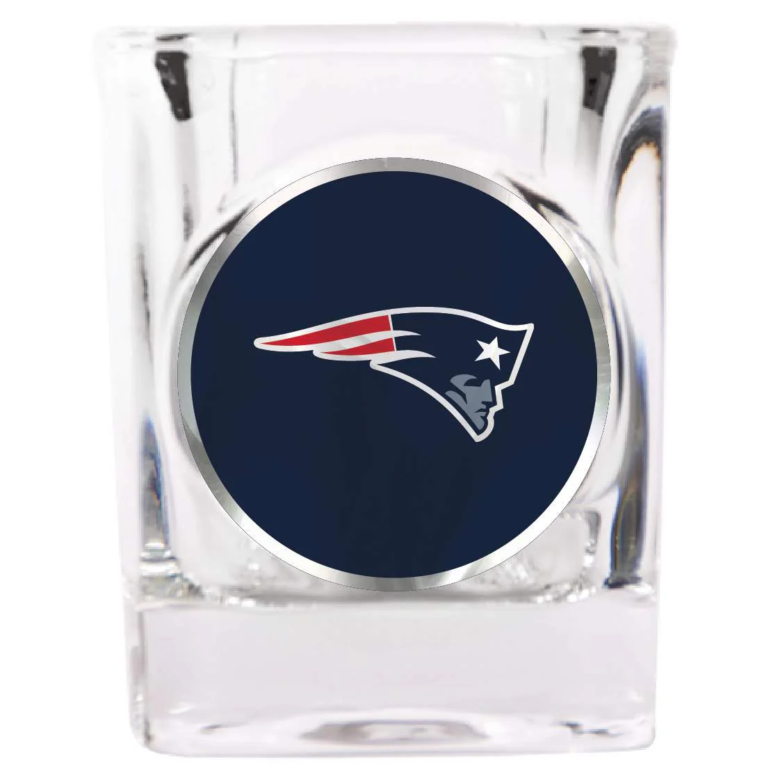 New England Patriots Square Shot Glass