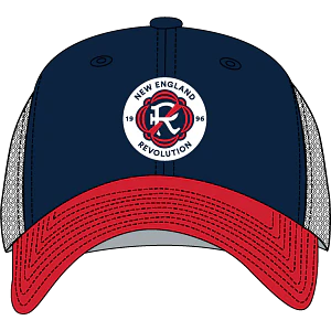 New England Revolution Core Trucker Snapback Hat - Navy/Red