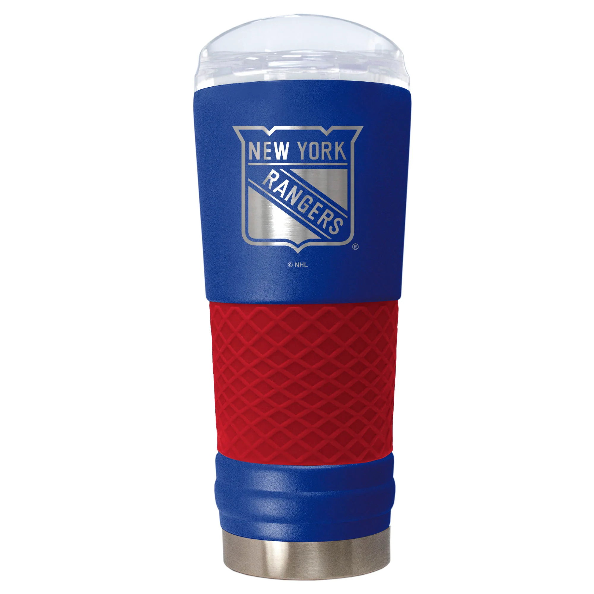 New York Rangers "The Draft" 24 oz. Stainless Steel Travel Tumbler