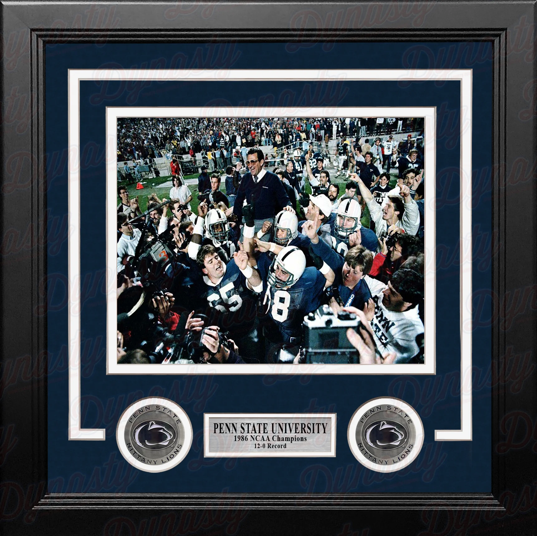 Penn State Nittany Lions 1986 National Champions Framed 8" x 10" College Football Photo