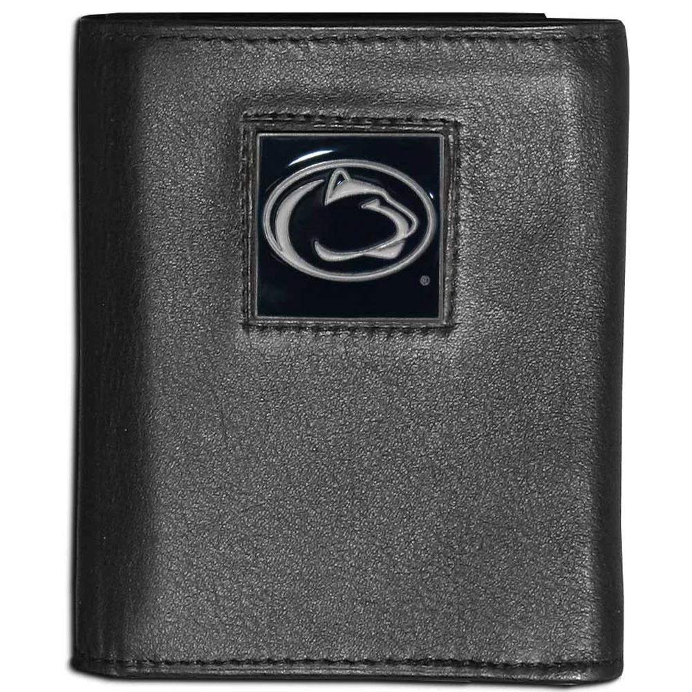 Penn State Nittany Lions FineGrain Leather Tri-Fold Wallet