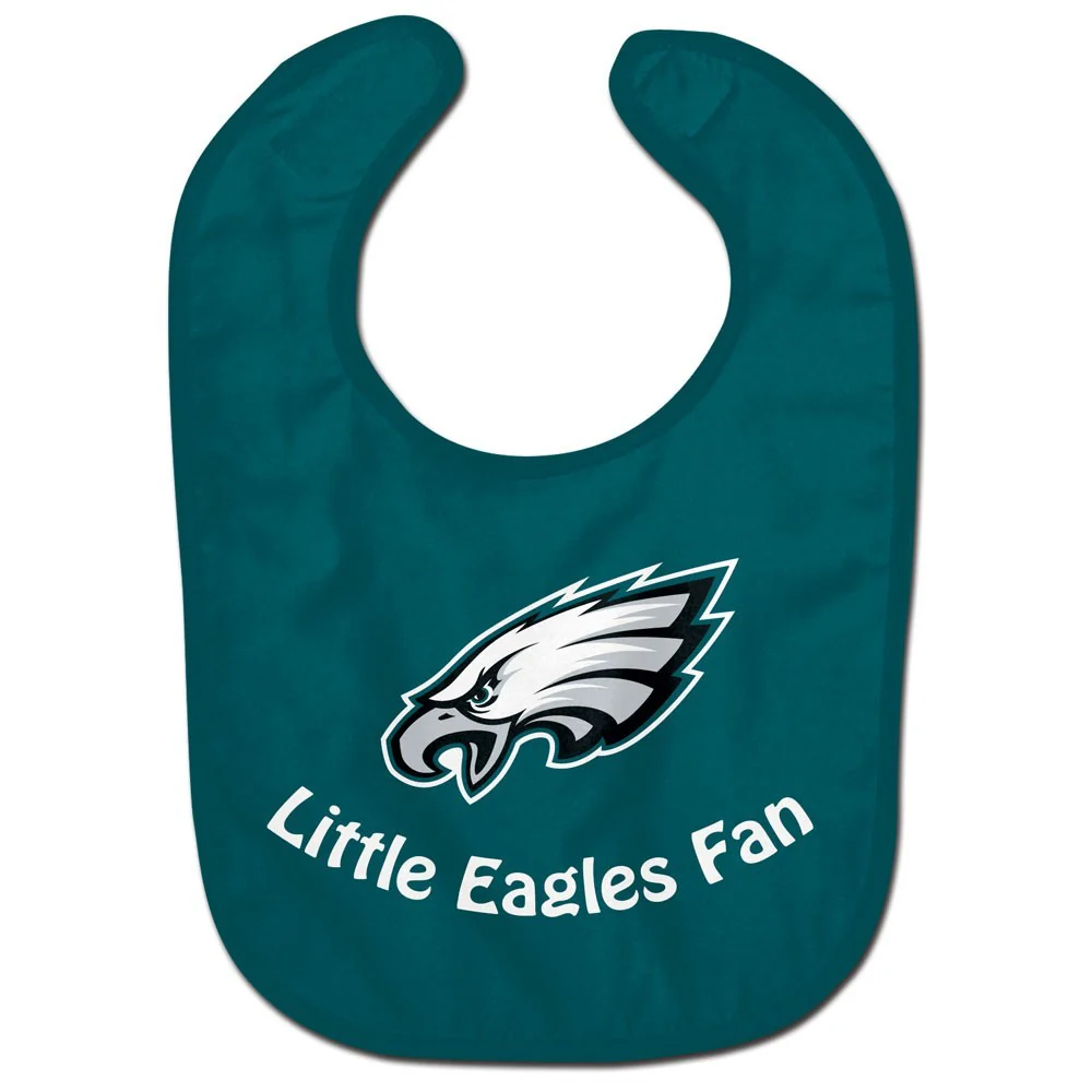 Philadelphia Eagles NFL Football Baby Bib (Green)