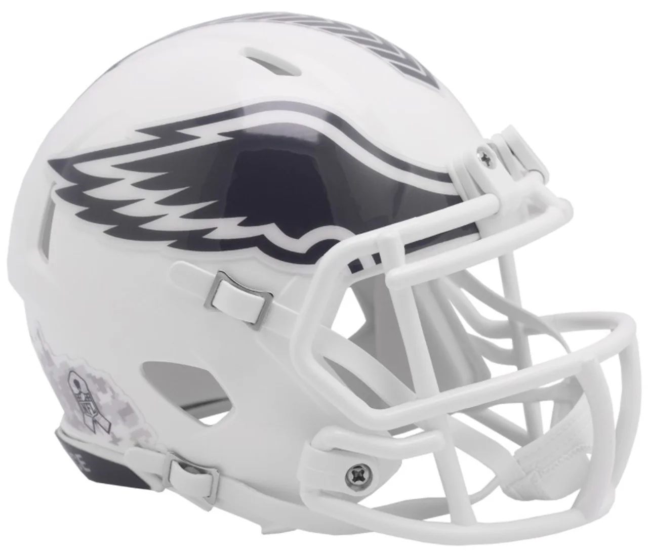 Philadelphia Eagles Riddell 2024 Salute to Service Speed Full-Size Helmet