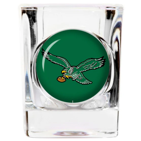 Philadelphia Eagles Throwback Square Shot Glass