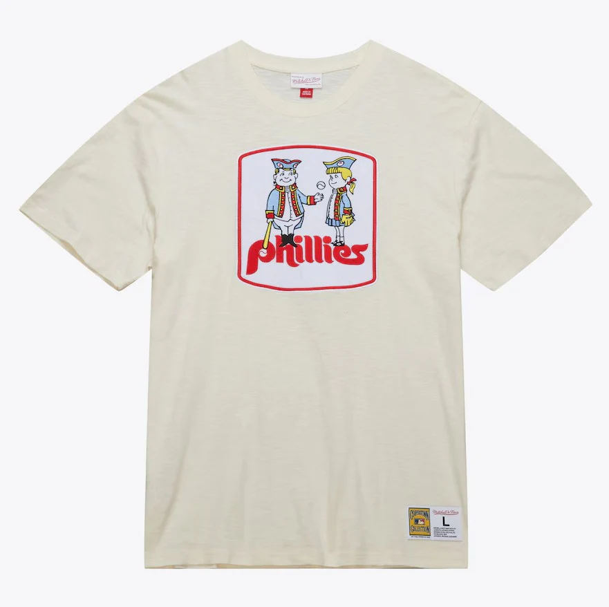 Philadelphia Phillies Mitchell & Ness Heritage Vintage Slub T-Shirt