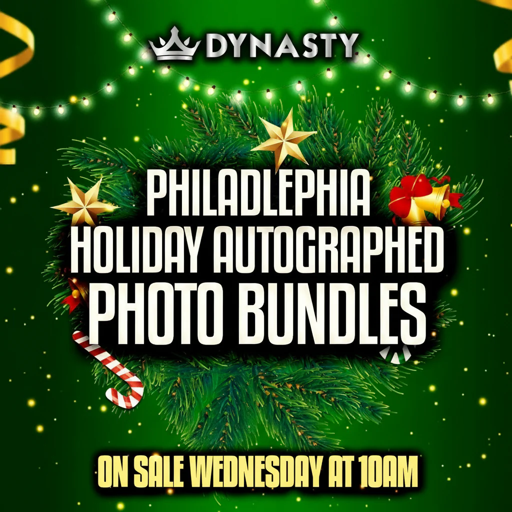 Philadelphia Sports Holiday Autograph Photo Package Bundles