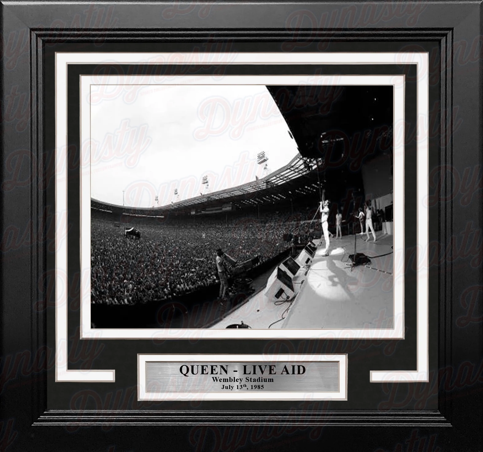 Queen Live Aid 1985 8" x 10" Framed Concert Photo