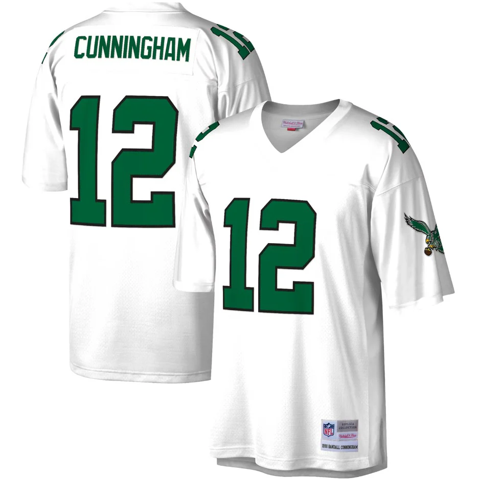 Randall Cunningham Philadelphia Eagles Mitchell & Ness 1990 Legacy Jersey - Image 2