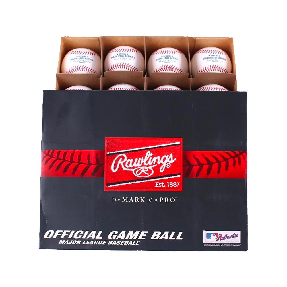 Rawlings Major League Baseball Black & Gold Official Game Ball - Image 3