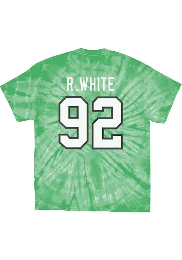 Reggie White Philadelphia Eagles Mitchell & Ness Tie-Dye Retired Player Name & Number T-Shirt