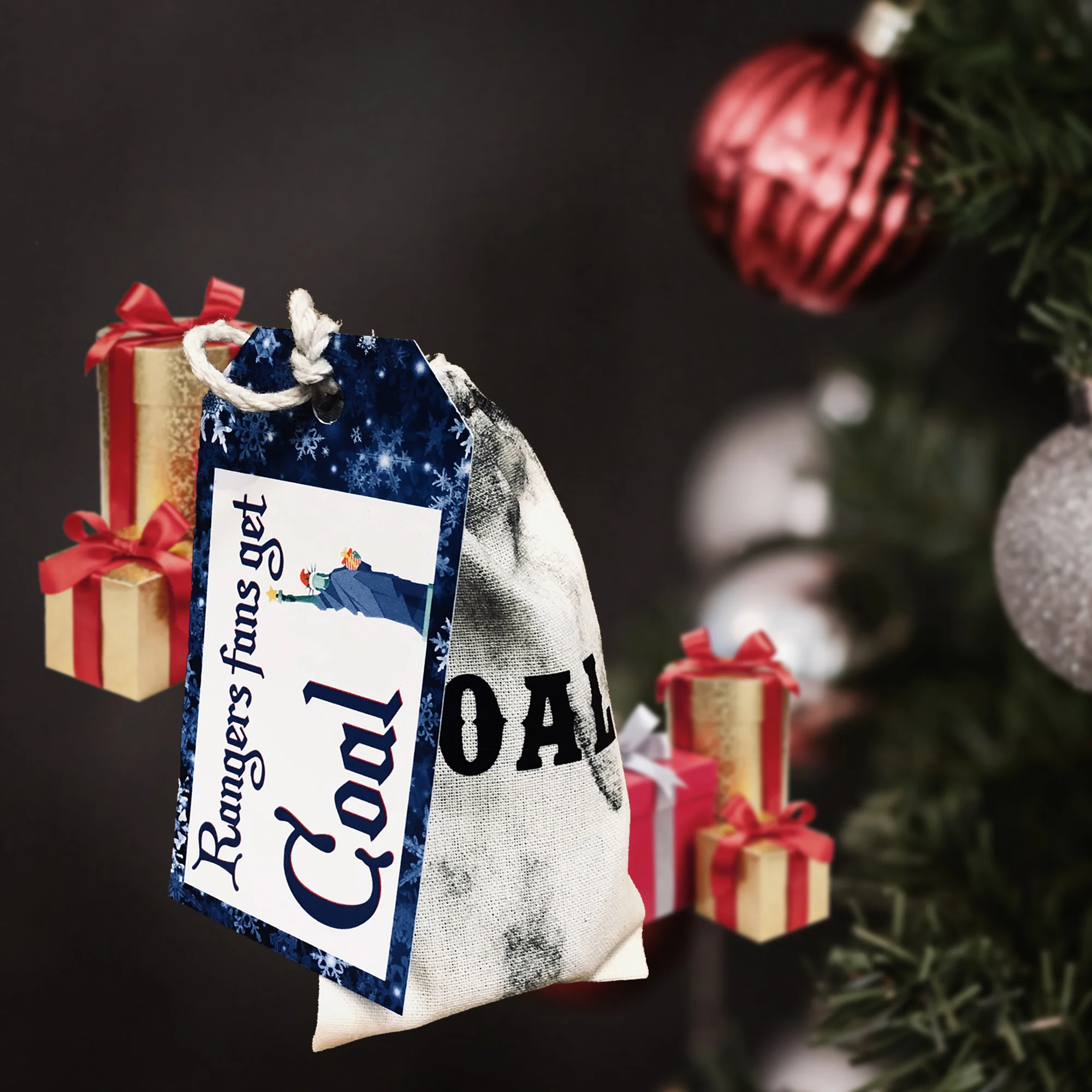 Christmas Naughty Fan Rivalry Bag of Coal - Image 8