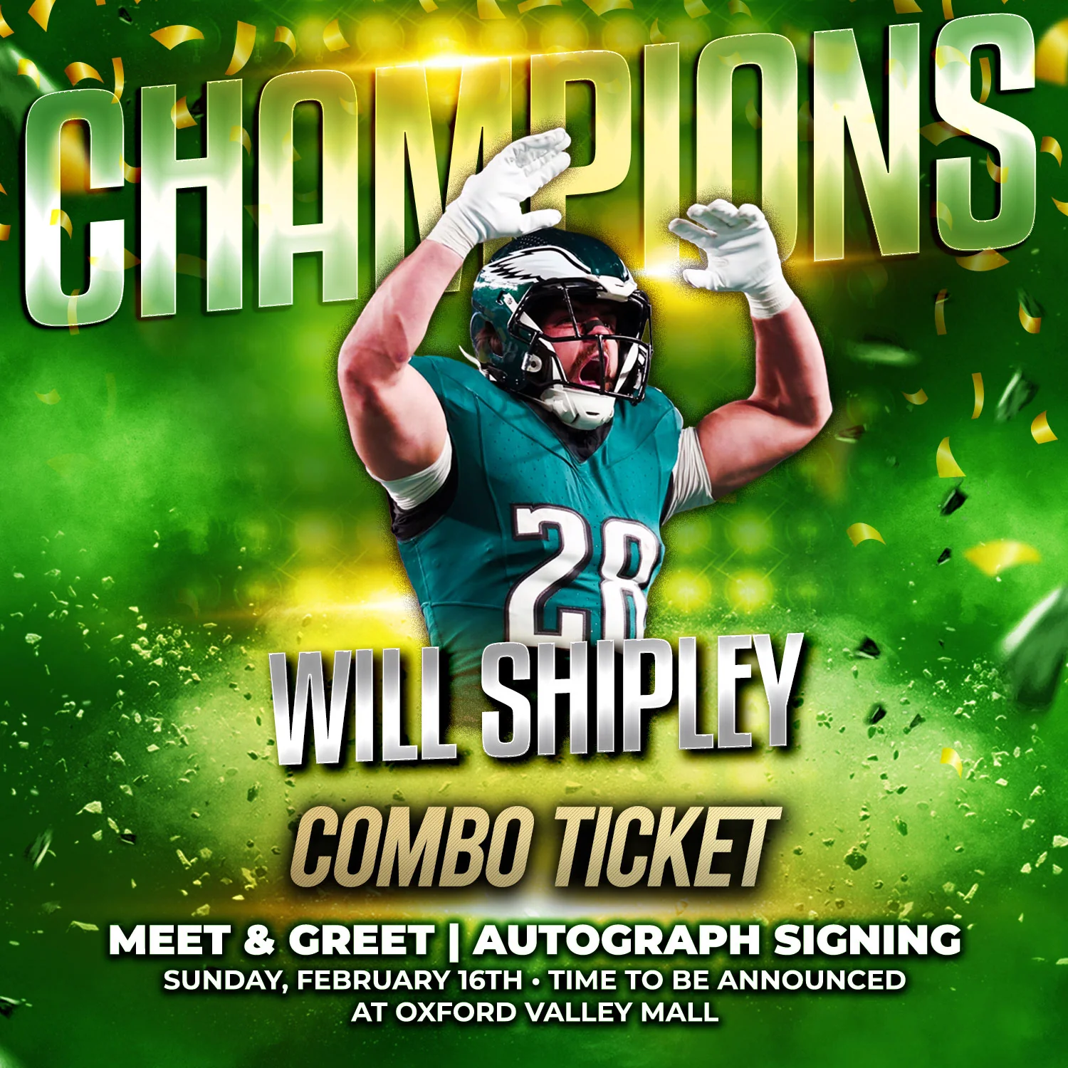 Will Shipley World Champions Experience Tickets - Image 2
